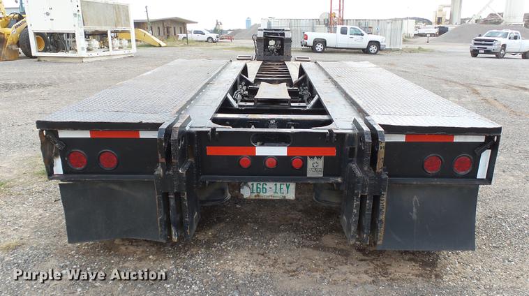 image for item DB4202 2004 Trail King Advantage TK110HDG-533 HG series lowboy equipment trailer
