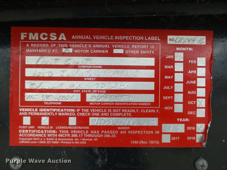 image for item DB4202 2004 Trail King Advantage TK110HDG-533 HG series lowboy equipment trailer