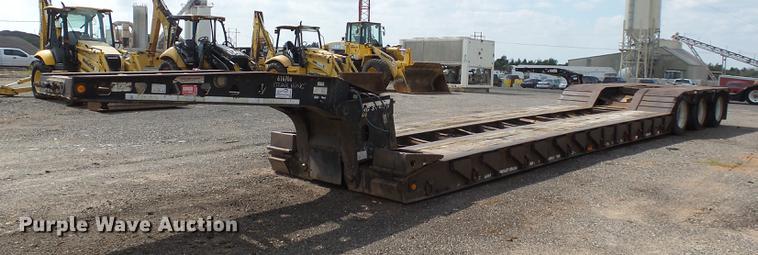 image for item DB4203 1999 Trail King TK110HDG-503 HG series lowboy equipment trailer