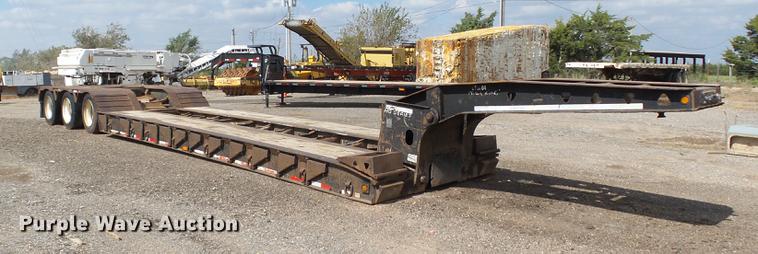 image for item DB4203 1999 Trail King TK110HDG-503 HG series lowboy equipment trailer