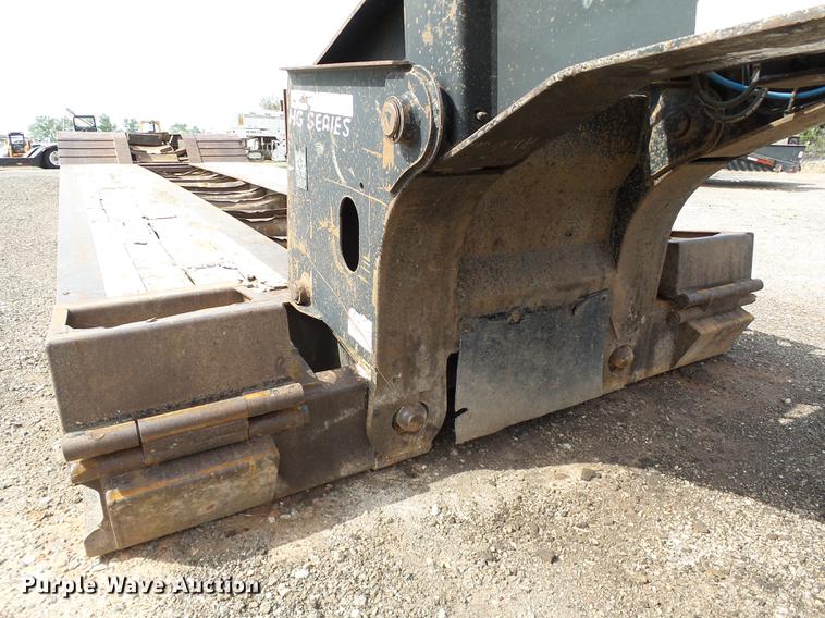 image for item DB4203 1999 Trail King TK110HDG-503 HG series lowboy equipment trailer