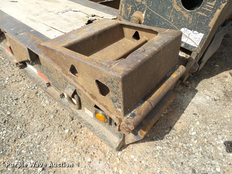 image for item DB4203 1999 Trail King TK110HDG-503 HG series lowboy equipment trailer