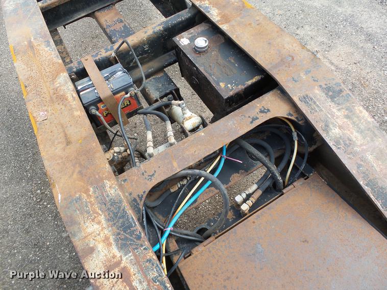 image for item DB4203 1999 Trail King TK110HDG-503 HG series lowboy equipment trailer