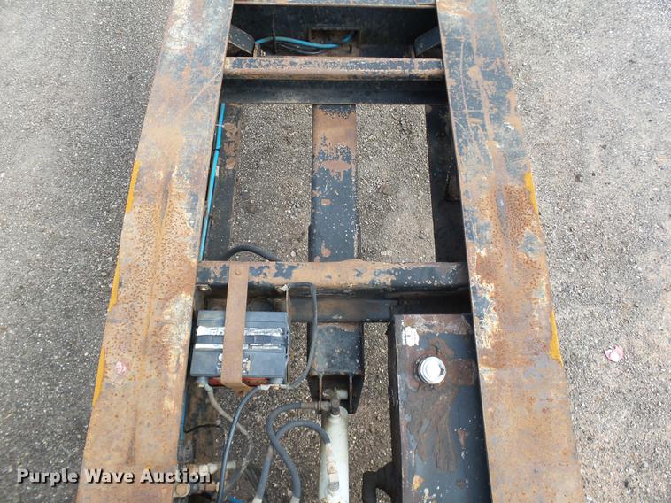 image for item DB4203 1999 Trail King TK110HDG-503 HG series lowboy equipment trailer