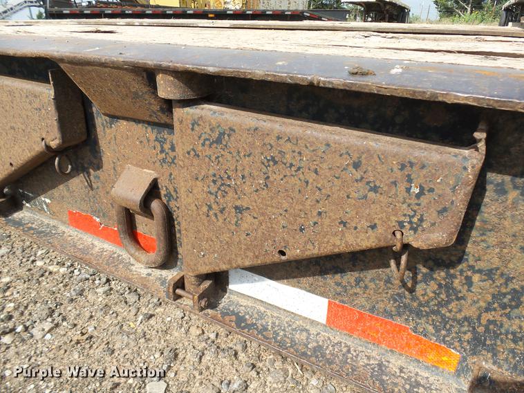 image for item DB4203 1999 Trail King TK110HDG-503 HG series lowboy equipment trailer