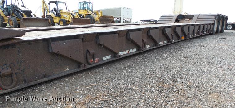 image for item DB4203 1999 Trail King TK110HDG-503 HG series lowboy equipment trailer