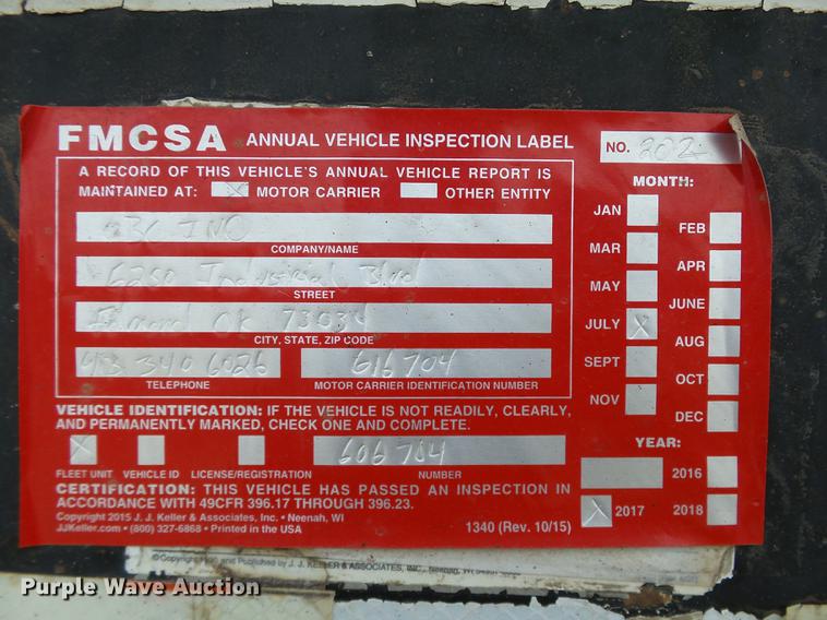 image for item DB4203 1999 Trail King TK110HDG-503 HG series lowboy equipment trailer