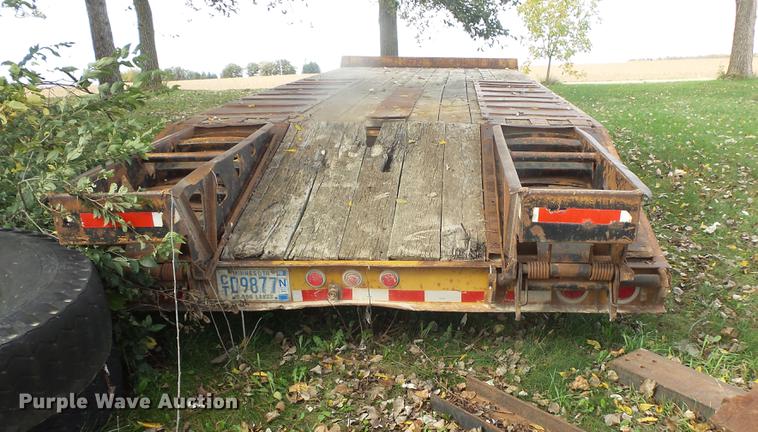 image for item DB8101 1993 Trail King equipment trailer