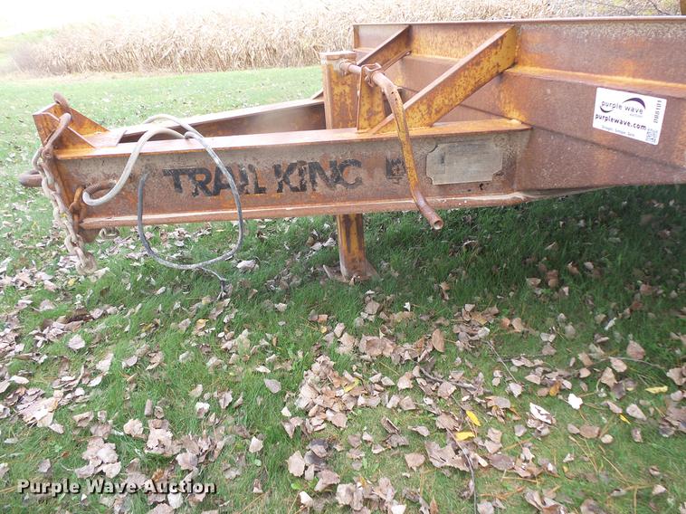 image for item DB8101 1993 Trail King equipment trailer