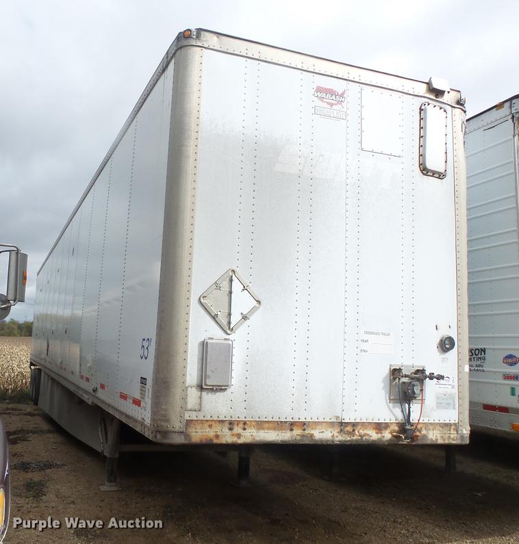 image for item DB8102 2000 Wabash dry van trailer