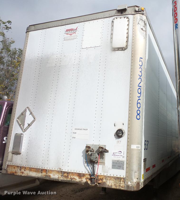 image for item DB8102 2000 Wabash dry van trailer