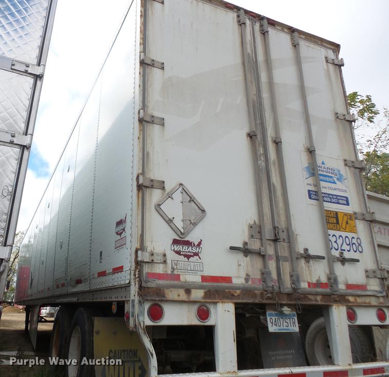 image for item DB8102 2000 Wabash dry van trailer