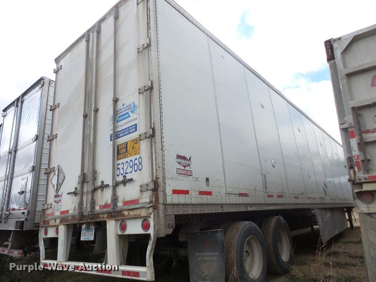 image for item DB8102 2000 Wabash dry van trailer