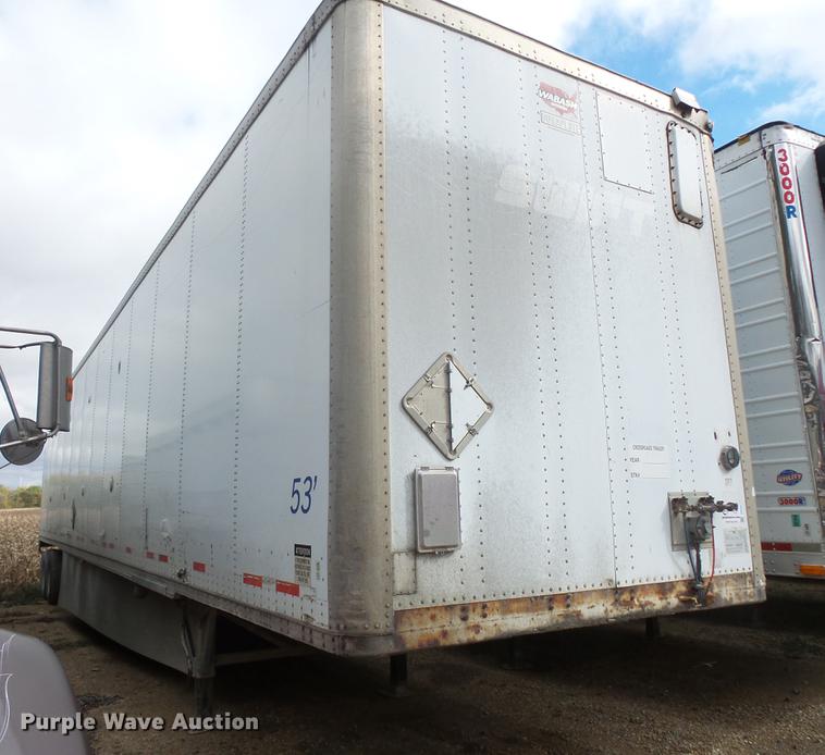 image for item DB8102 2000 Wabash dry van trailer
