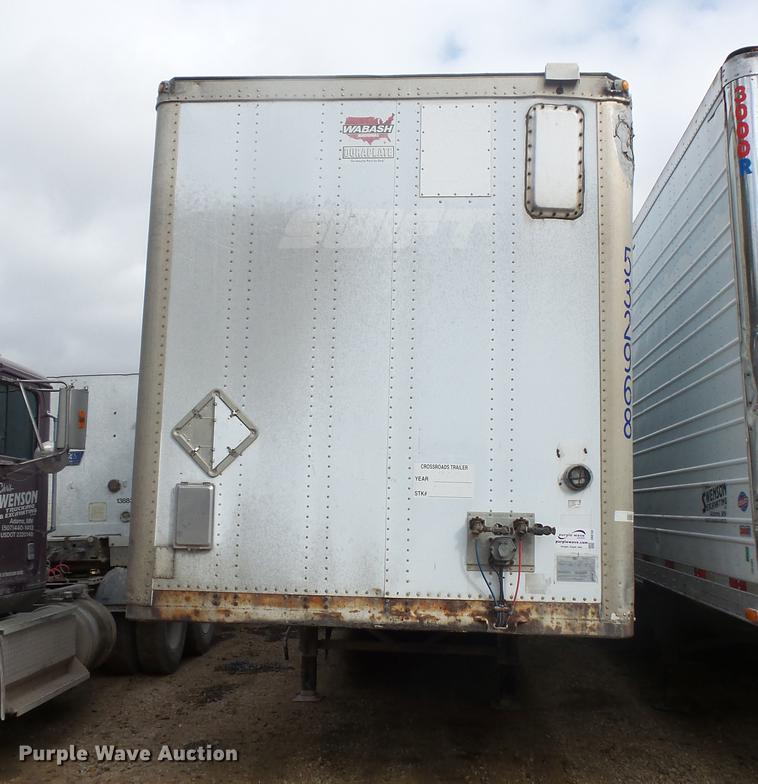 image for item DB8102 2000 Wabash dry van trailer