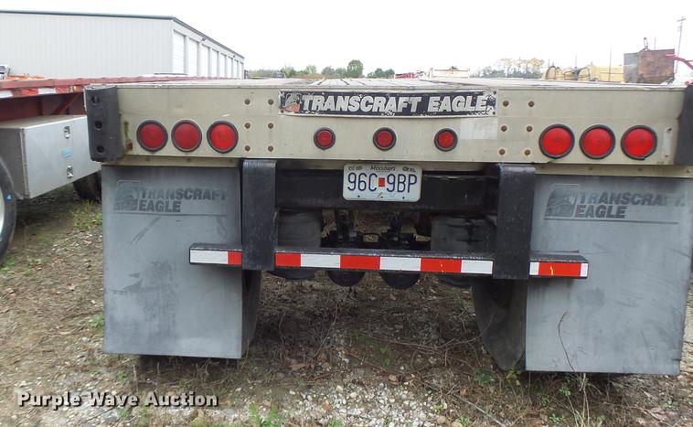 image for item DB9998 1993 Transcraft Eagle W2 flatbed trailer