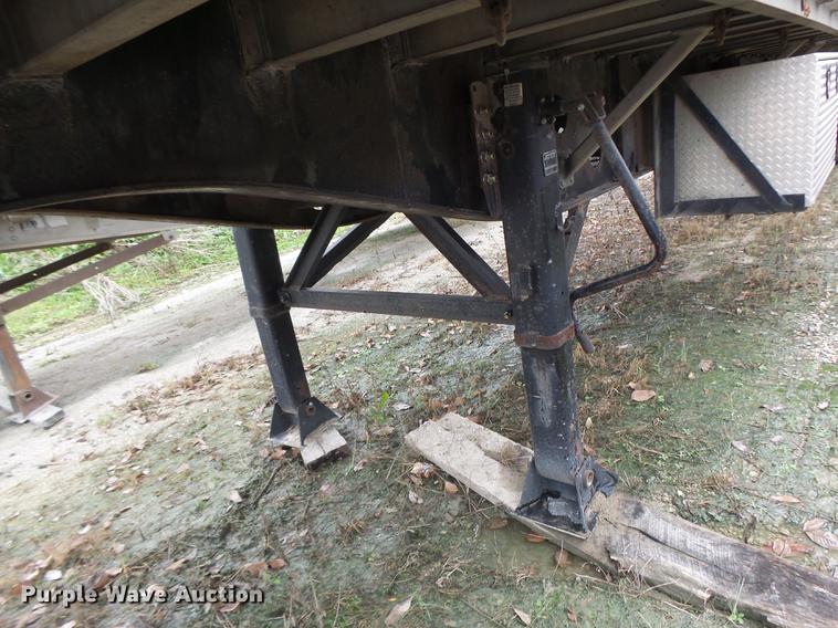 image for item DB9998 1993 Transcraft Eagle W2 flatbed trailer