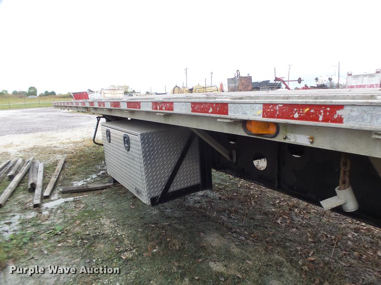 image for item DB9998 1993 Transcraft Eagle W2 flatbed trailer