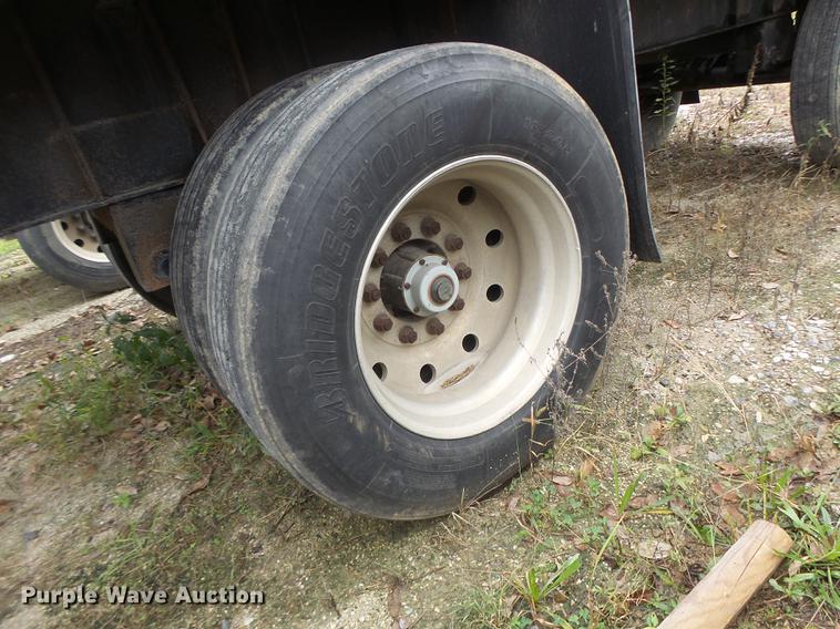 image for item DB9998 1993 Transcraft Eagle W2 flatbed trailer