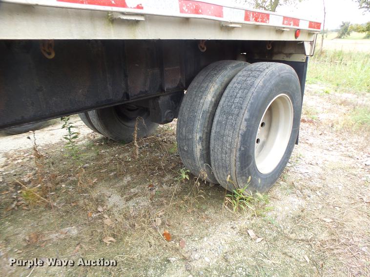 image for item DB9998 1993 Transcraft Eagle W2 flatbed trailer