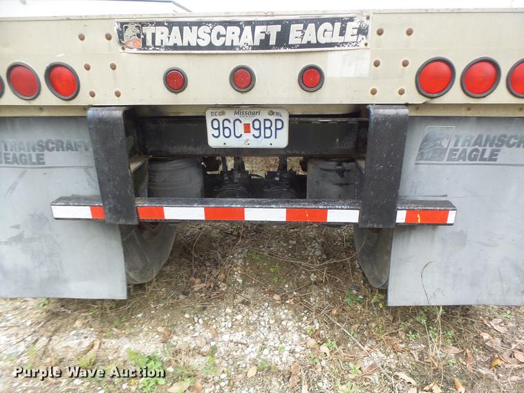 image for item DB9998 1993 Transcraft Eagle W2 flatbed trailer