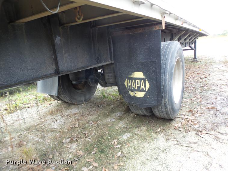 image for item DB9998 1993 Transcraft Eagle W2 flatbed trailer