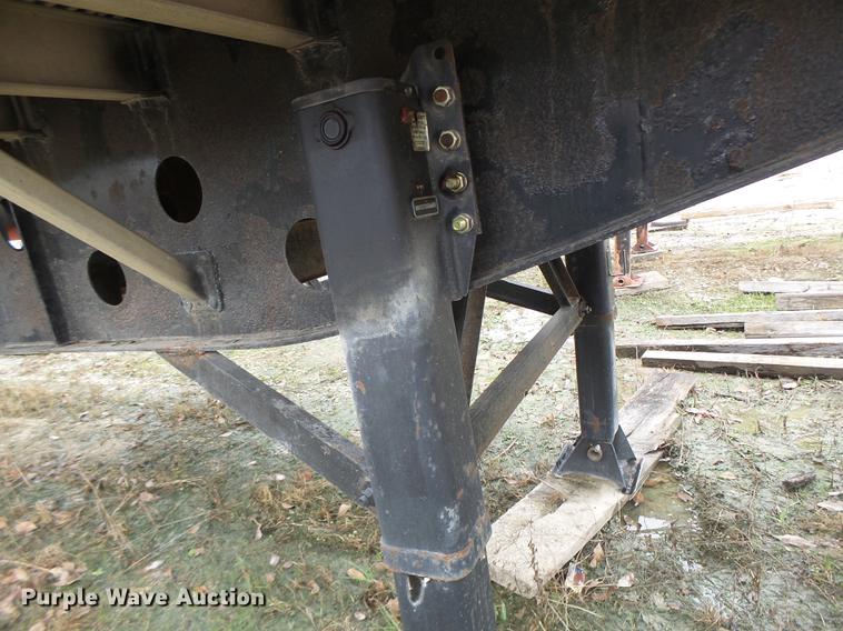 image for item DB9998 1993 Transcraft Eagle W2 flatbed trailer