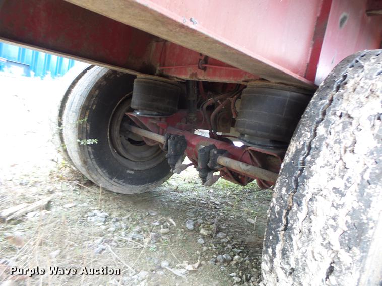 image for item DB9999 1997 Fontaine flatbed trailer