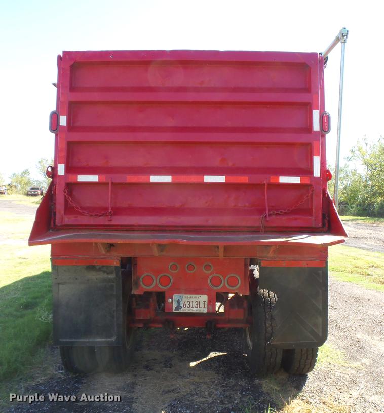 image for item DC3796 1991 Fruehauf DDTS-M2-24 end dump trailer