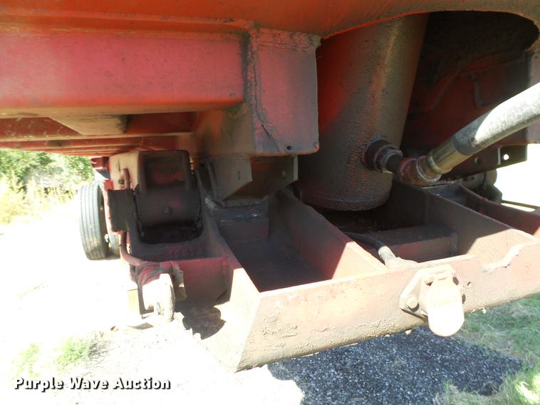 image for item DC3796 1991 Fruehauf DDTS-M2-24 end dump trailer