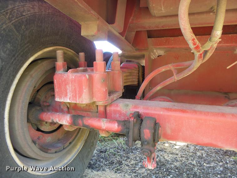 image for item DC3796 1991 Fruehauf DDTS-M2-24 end dump trailer