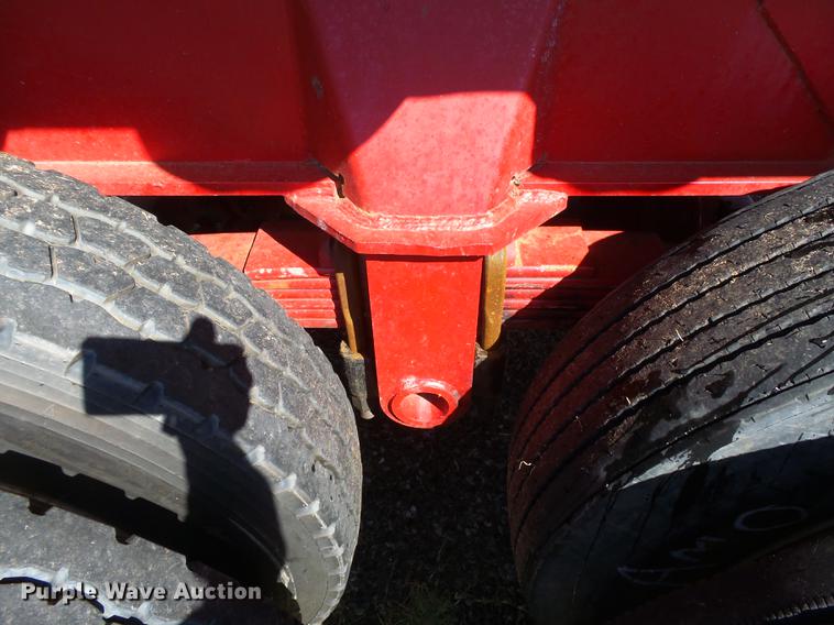 image for item DC3796 1991 Fruehauf DDTS-M2-24 end dump trailer