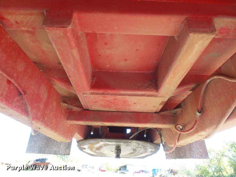 image for item DC3796 1991 Fruehauf DDTS-M2-24 end dump trailer