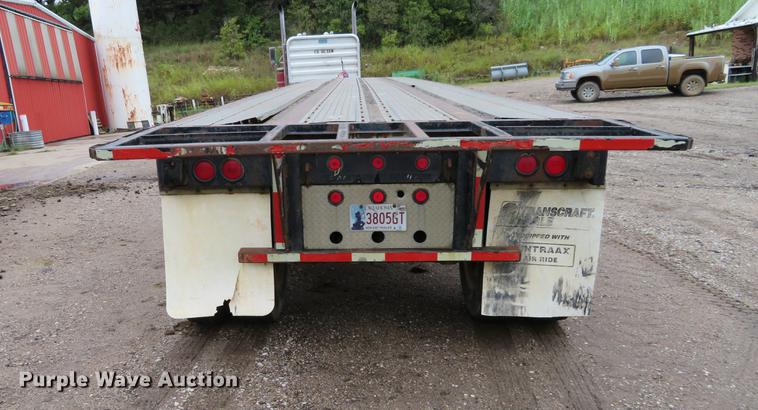 image for item DI9896 1987 Transcraft TL90K-45 flatbed trailer