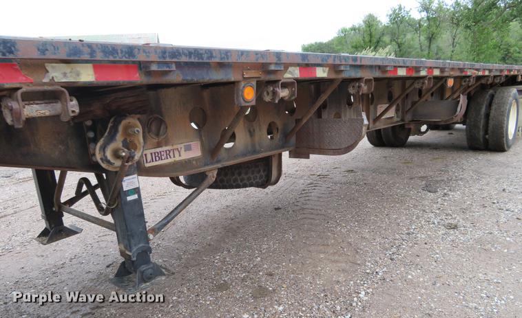 image for item DI9896 1987 Transcraft TL90K-45 flatbed trailer