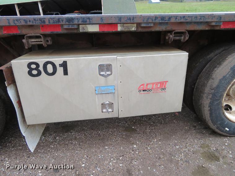 image for item DI9896 1987 Transcraft TL90K-45 flatbed trailer