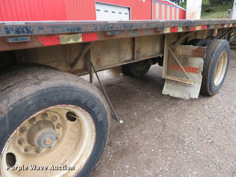 image for item DI9896 1987 Transcraft TL90K-45 flatbed trailer