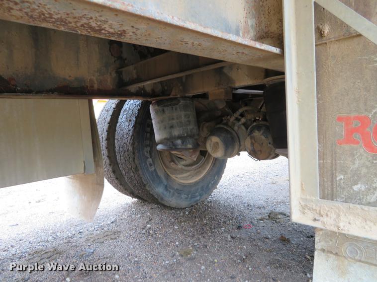 image for item DI9896 1987 Transcraft TL90K-45 flatbed trailer