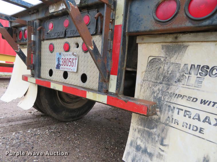 image for item DI9896 1987 Transcraft TL90K-45 flatbed trailer
