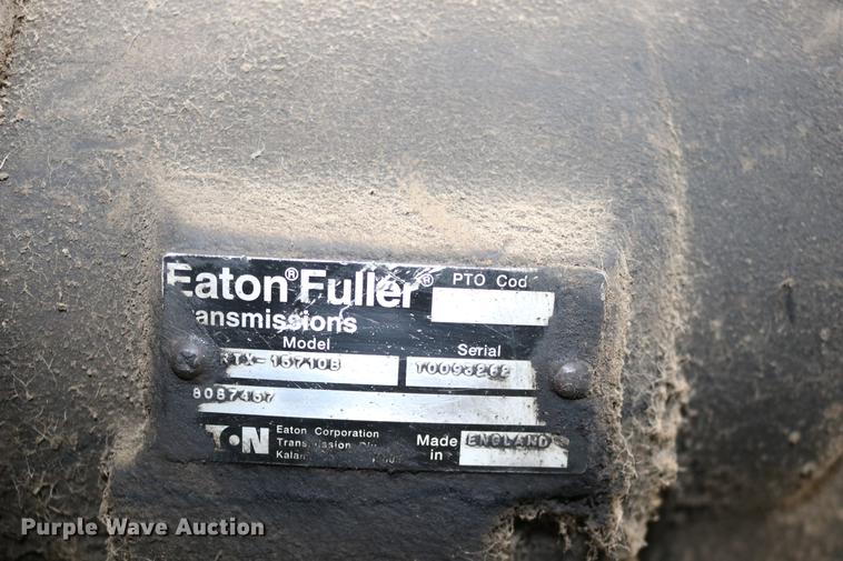 image for item DW9820 Eaton Fuller RTX15710B transmission