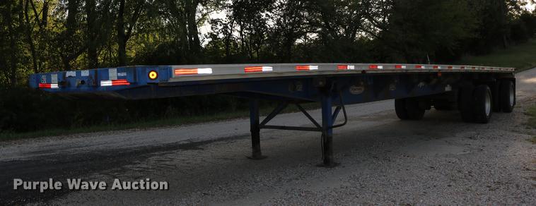 image for item DW9862 1997 Fontaine LFTW-6-8048WSAK flatbed trailer