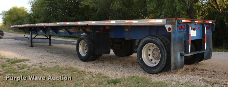 image for item DW9862 1997 Fontaine LFTW-6-8048WSAK flatbed trailer