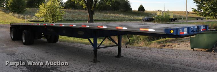 image for item DW9862 1997 Fontaine LFTW-6-8048WSAK flatbed trailer
