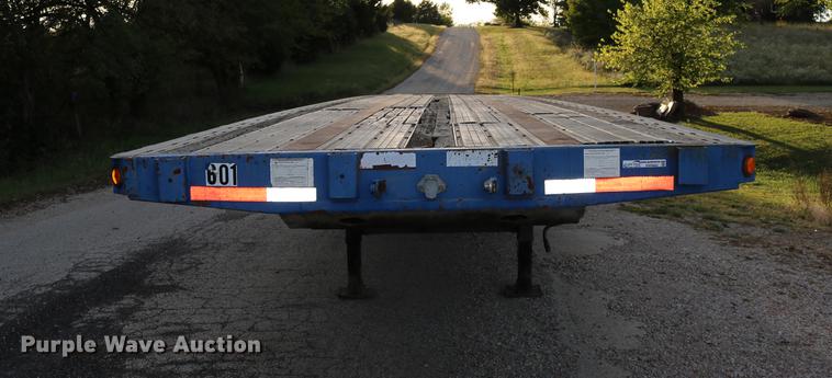 image for item DW9862 1997 Fontaine LFTW-6-8048WSAK flatbed trailer