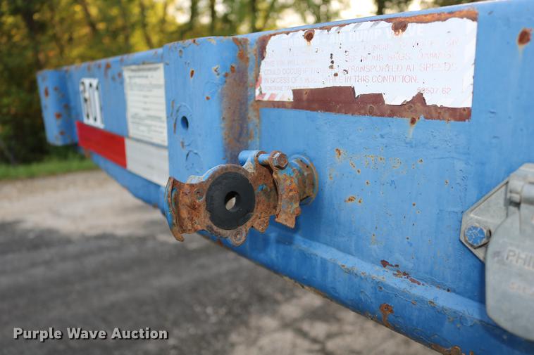 image for item DW9862 1997 Fontaine LFTW-6-8048WSAK flatbed trailer