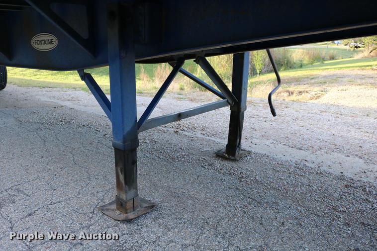 image for item DW9862 1997 Fontaine LFTW-6-8048WSAK flatbed trailer