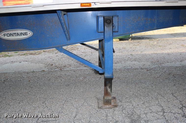 image for item DW9862 1997 Fontaine LFTW-6-8048WSAK flatbed trailer
