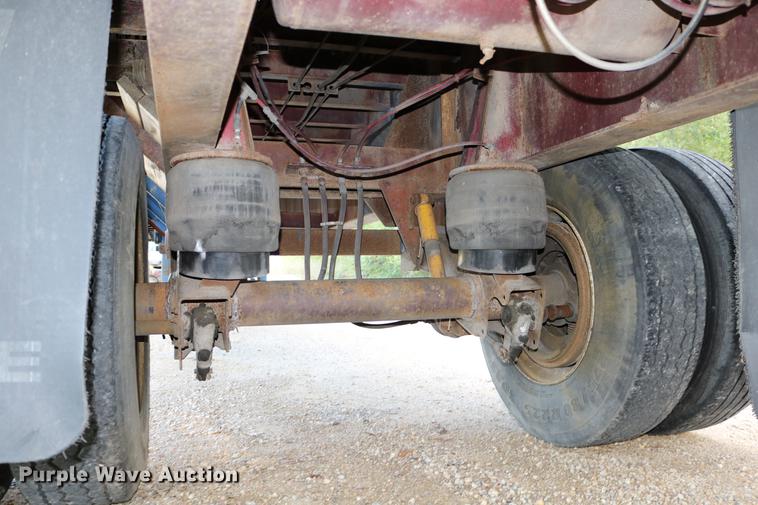 image for item DW9862 1997 Fontaine LFTW-6-8048WSAK flatbed trailer