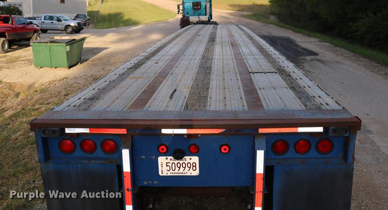image for item DW9862 1997 Fontaine LFTW-6-8048WSAK flatbed trailer