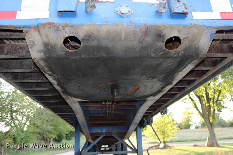 image for item DW9862 1997 Fontaine LFTW-6-8048WSAK flatbed trailer